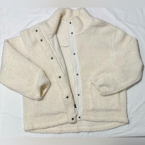 Avalanche Women's Off-White Teddy Jacket XL - Picture 1 of 4